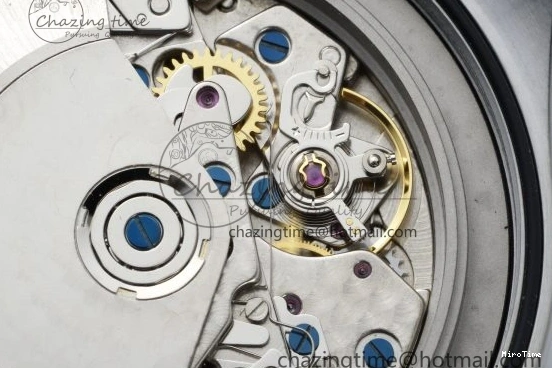 MIROTIME 0524 Pilot Chrono SS AZF 1:1 Best Edition Blue Dial on Brown Leather Strap A TimelessDesign 7060